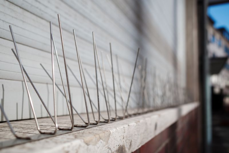 Bird Spike Installation on Signage